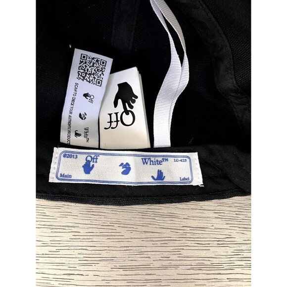 Off-White Virgil Abloh Sound Engineer Pioneer DJ Baseball Cap Black RARE - Picture 6 of 7